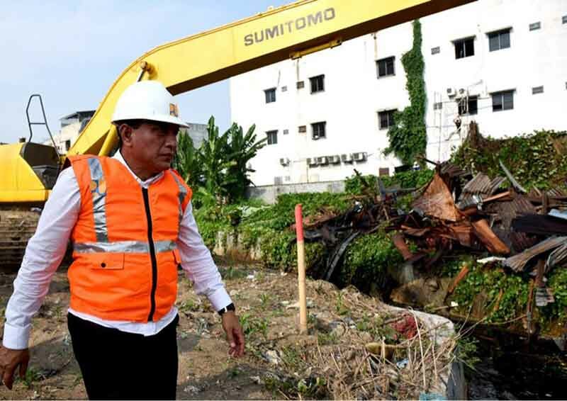Atasi Banjir di Medan, Edy Rahmayadi Lebarkan Sungai Badera