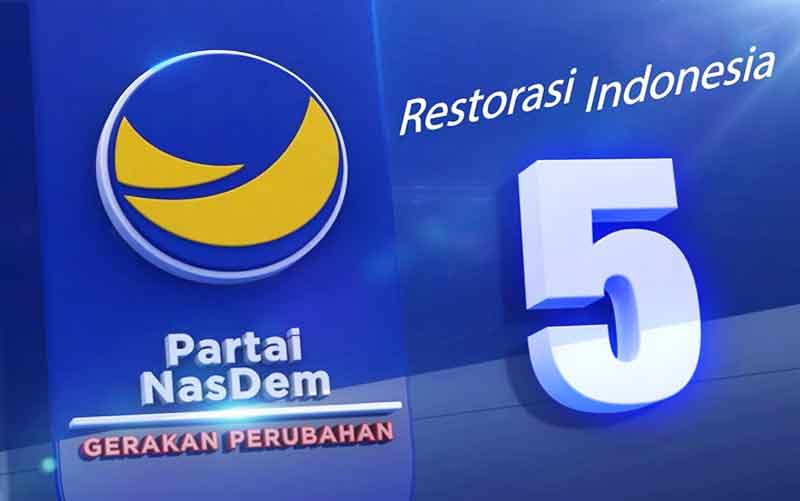 Kursi Nasdem di DPRD Sumut Melonjak Lebih 100%, Demokrat-Hanura Anjlok