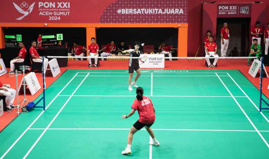 Bulutangkis PON 2024: Sumut Gagal Curi Poin dari DKI Jakarta